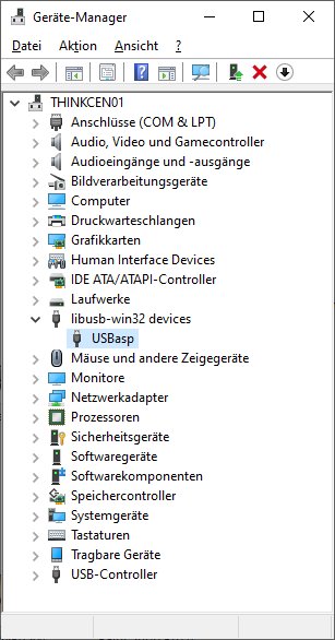 Bild 3.4.2.b Schreiben der Firmware in den Flash